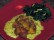 Photo of Aloo gobi with red lentil dosas; Massaged kale salad